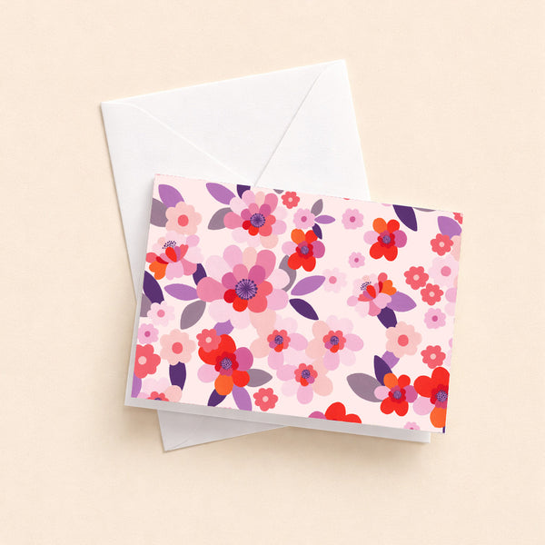 Mini Carte pliée — Jardin Sakura
