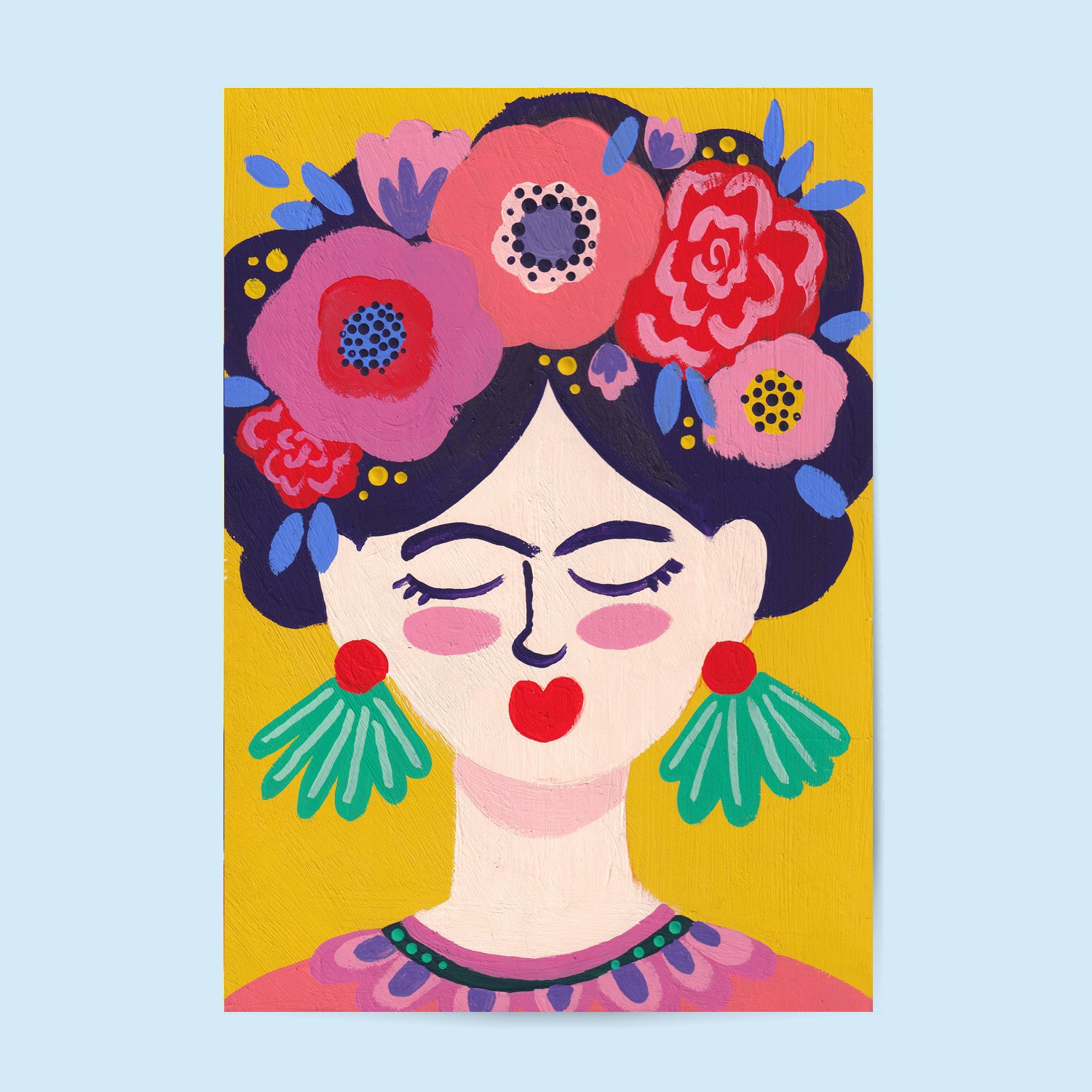 Tirage d'Art - Portrait de Frida