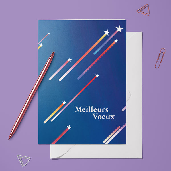 Carte pliée – Meilleurs voeux