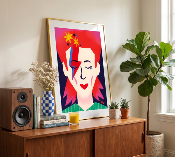 Cadeau pendaison de crémaillère original – tirage d'art