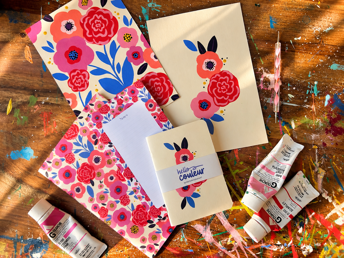 Carnet de poche - Floral