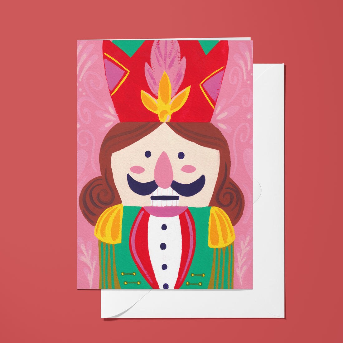 Carte Pliée - Carte de vœux "Casse-Noisette"