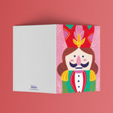Carte Pliée - Carte de vœux "Casse-Noisette"