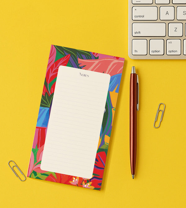 Bloc-notes – Feuilles exotiques