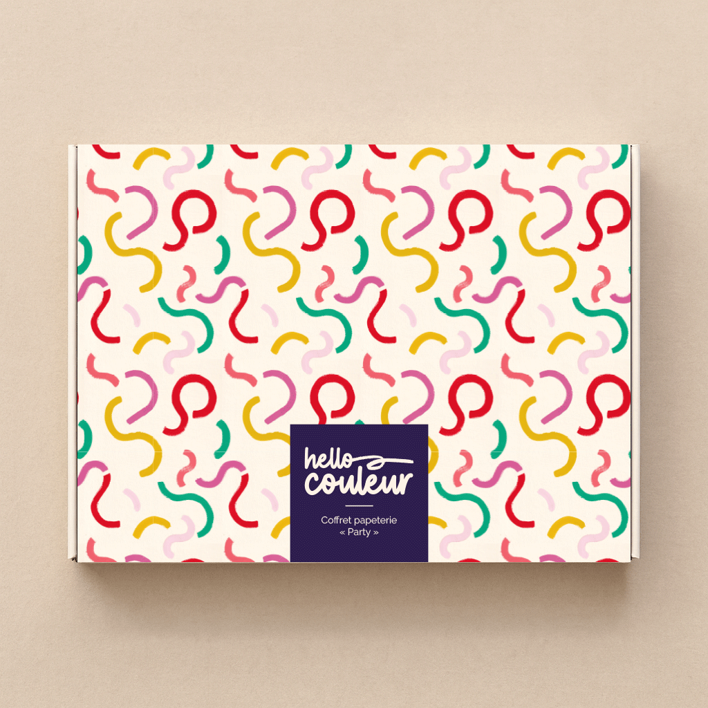 Coffret Papeterie - Party