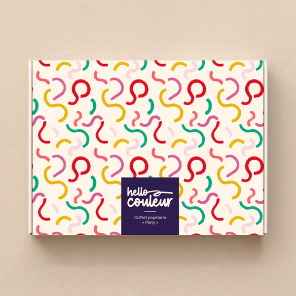 Coffret Papeterie - Party