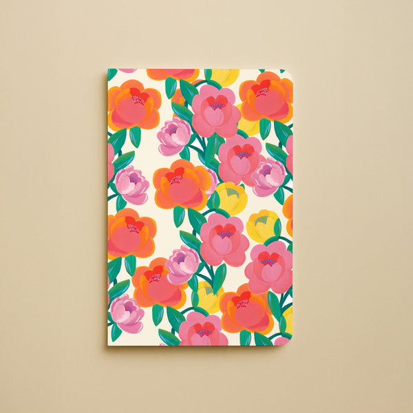 Carnet - Pivoines
