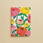 Carnet A5 - Pivoines